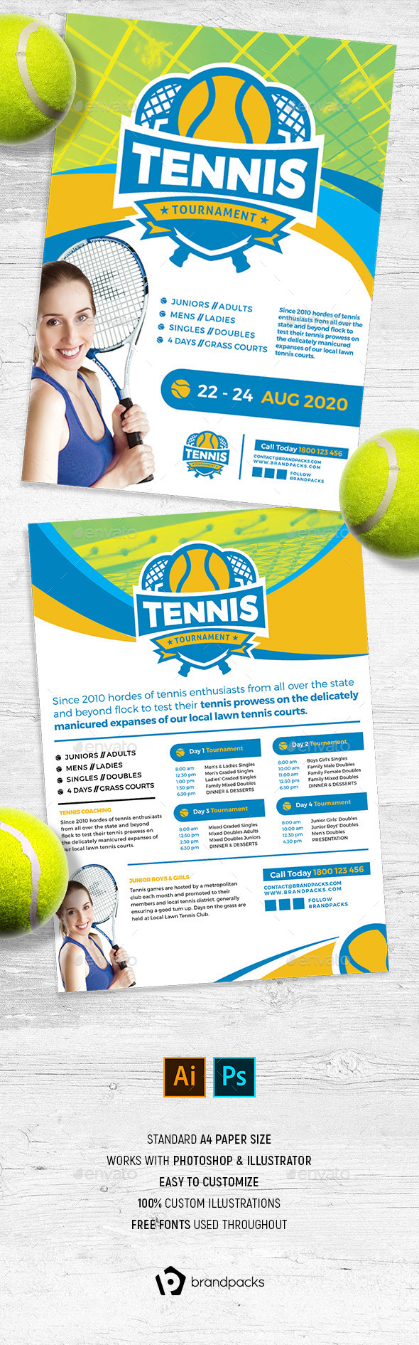 Tennis Flyer / Poster