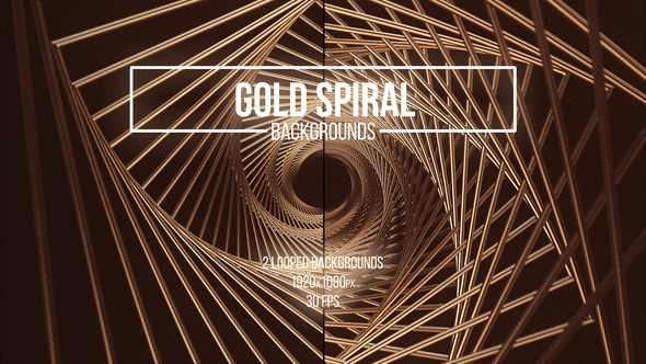 Gold Spiral Backgrounds alt