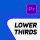 Simple Lower Thirds - VideoHive Item for Sale