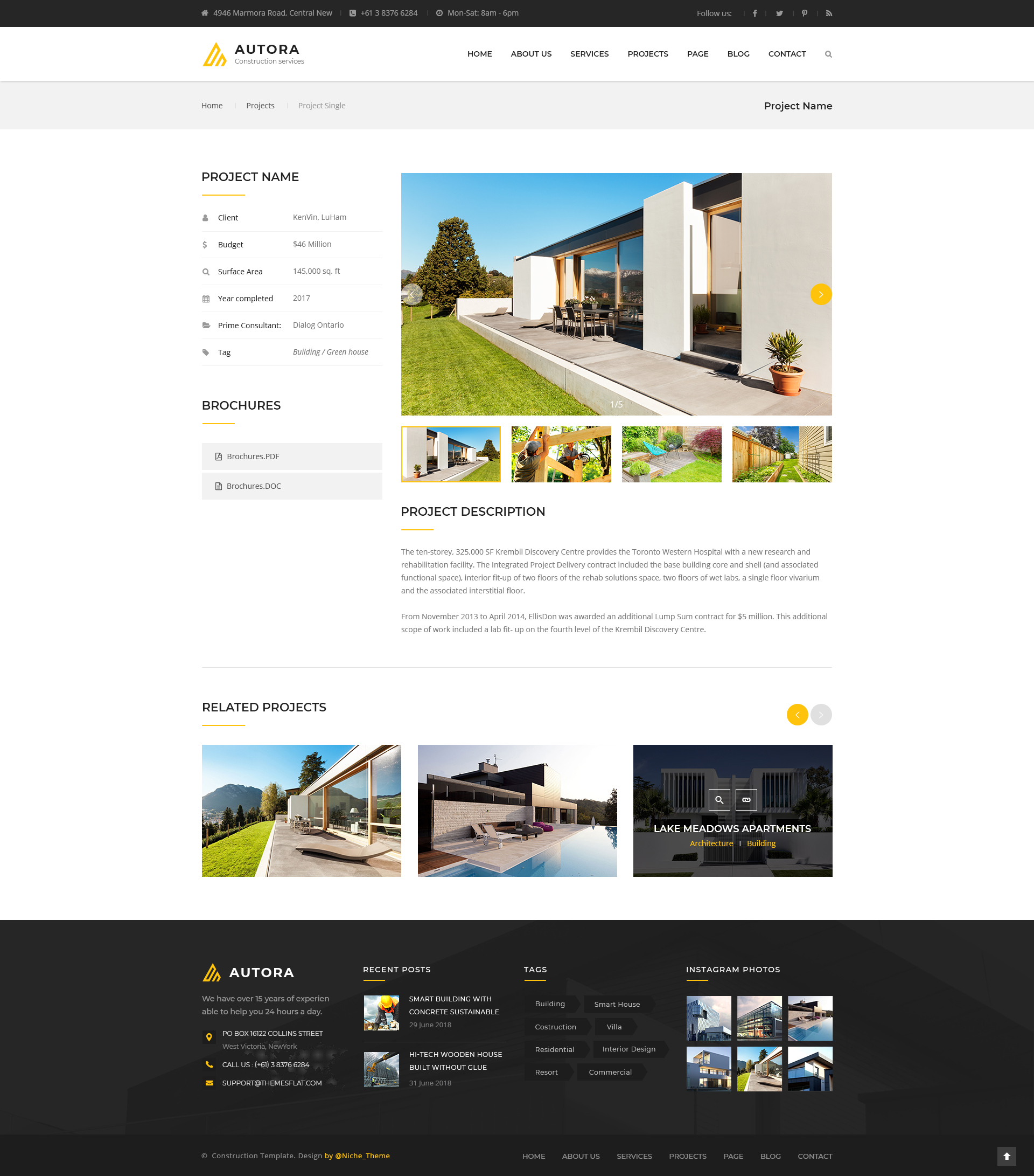 Autora - Construction Business PSD Template by Niche_Theme | ThemeForest