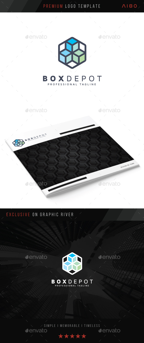 Box Depot Logo - Abstract Logo Templates