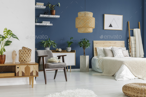 Wooden furniture in bedroom Wooden furniture in bedroom