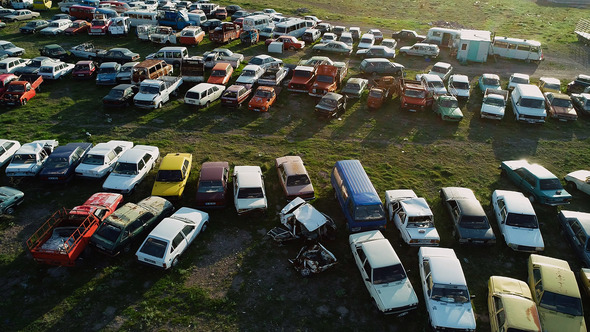 Cars on Wrecking Yard alt