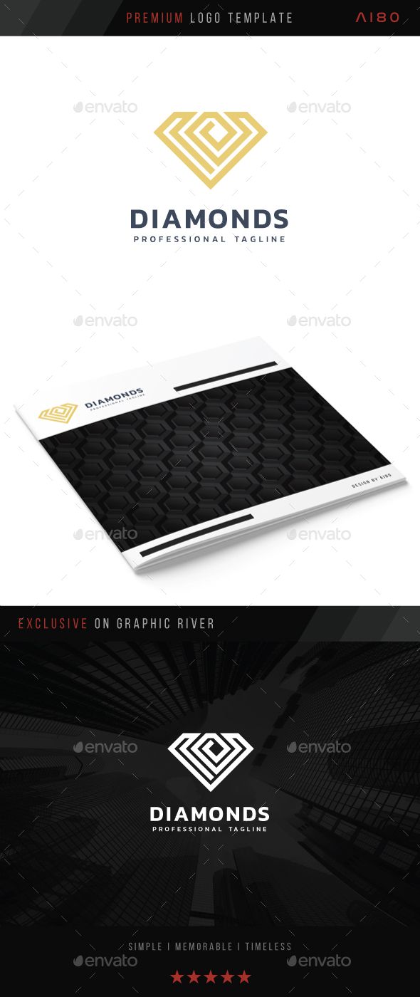 Diamonds Logo - Symbols Logo Templates