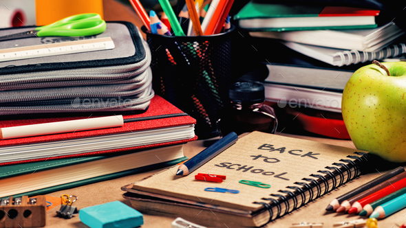 School Supplies - Stock Photo - Images