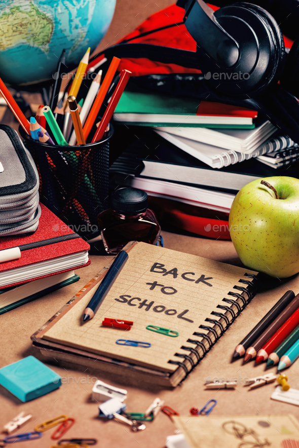 School Supplies - Stock Photo - Images