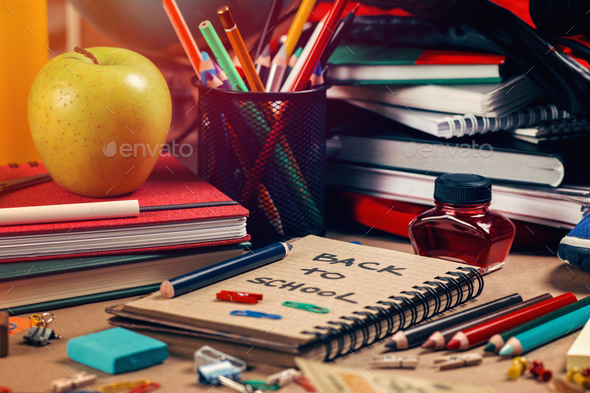 School Supplies - Stock Photo - Images