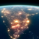 4K Earth Night Close Up High Detail India - VideoHive Item for Sale