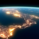 4K Earth Night Close Up High Detail Italy - VideoHive Item for Sale