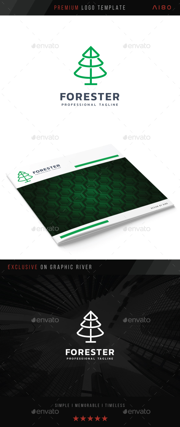 Forester Logo - Nature Logo Templates