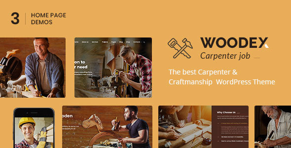 Woodex - Carpenter - ThemeForest 21270337