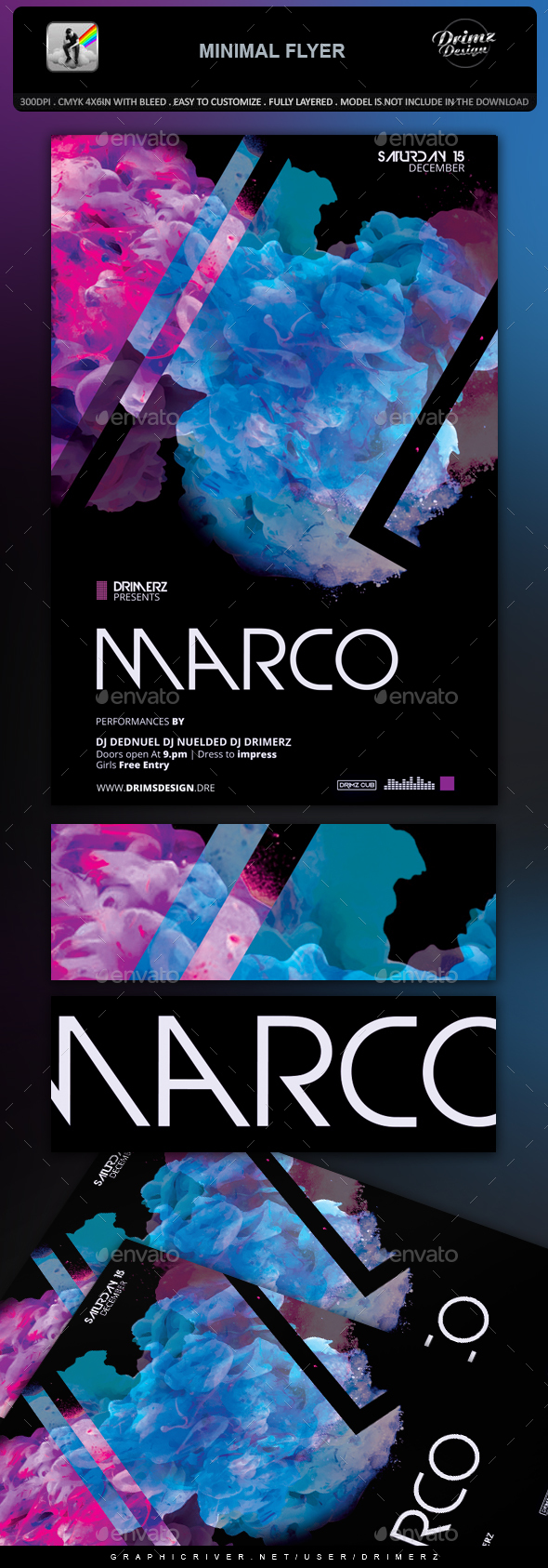 Minimal Flyer - Flyers Print Templates