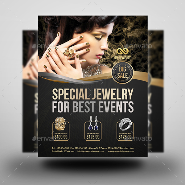 Jewelry Advertising Bundle Vol.2 in Signage Templates - product preview 2