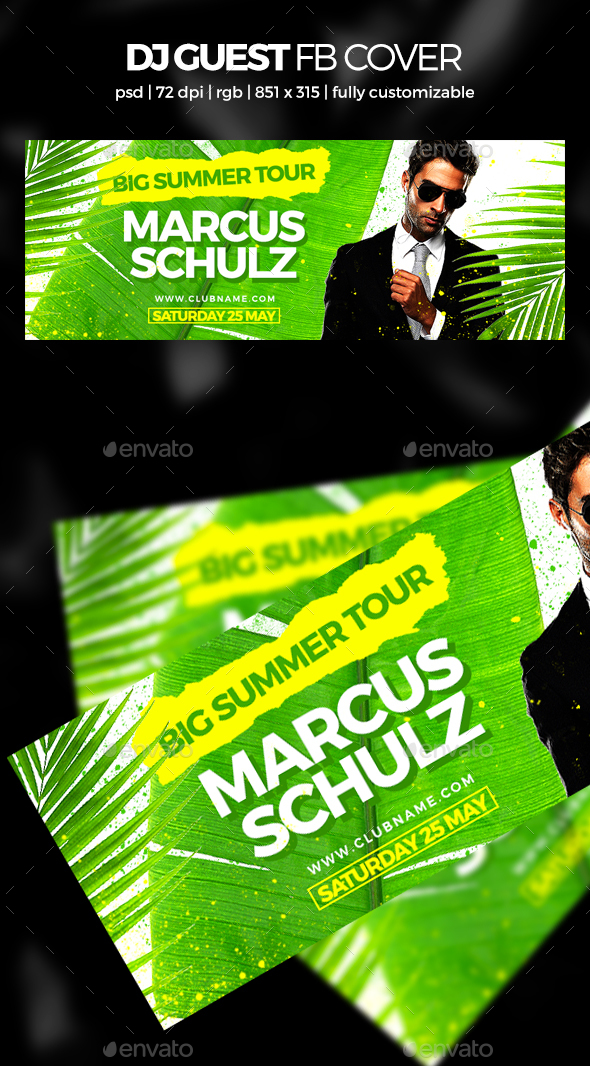 Dj Guest Facebook Cover