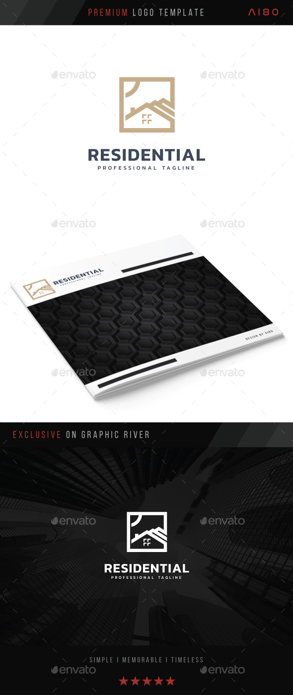 Residential Logo - Buildings Logo Templates