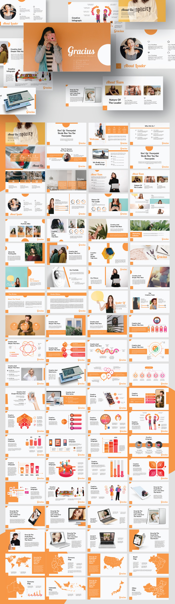 Gracius Google Slide Presentation Template - Google Slides Presentation Templates