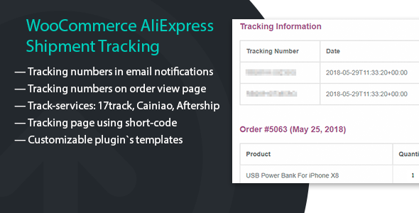 Shipping Tracking for - CodeCanyon 22040640