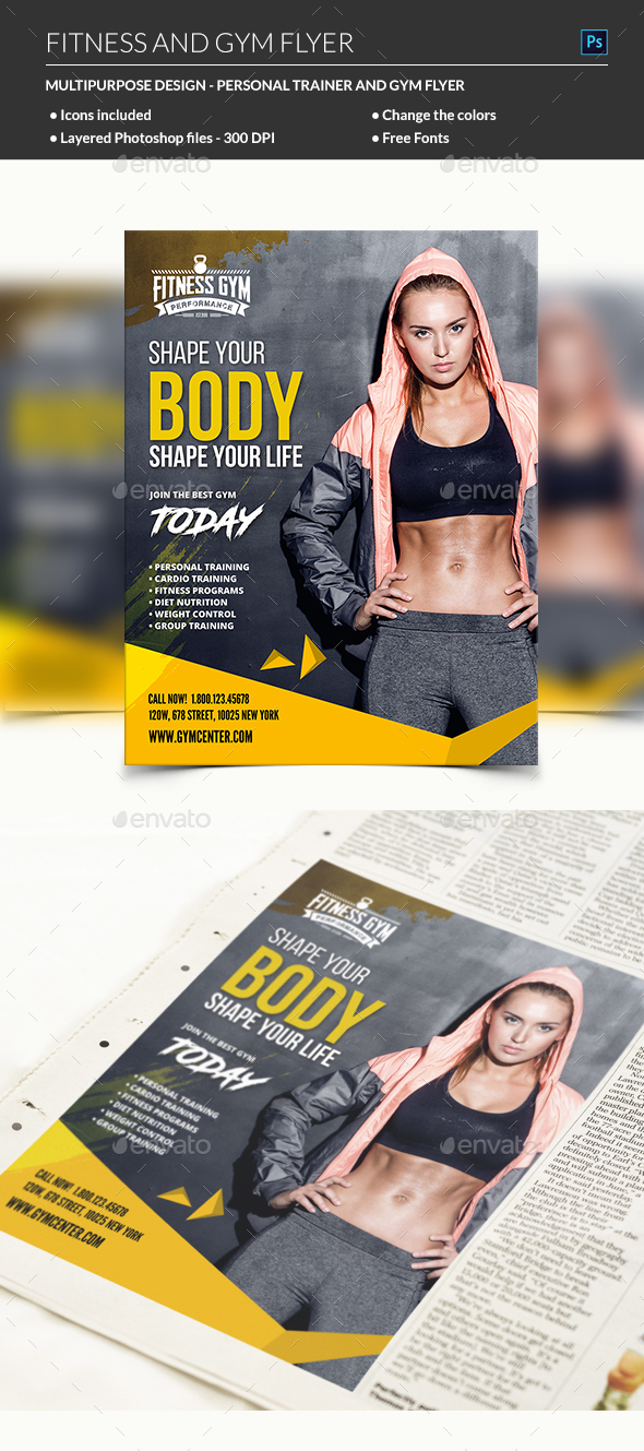 Fitness Flyer - Sports Events