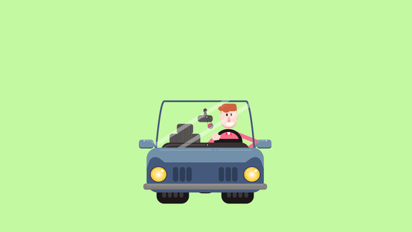 Human Car Driving alt