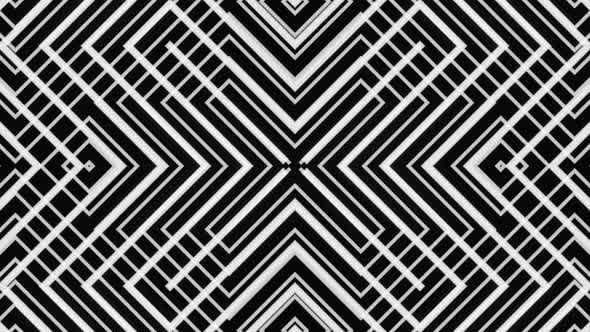 Smooth Black and White Animation for Show and Concert Visualizations alt