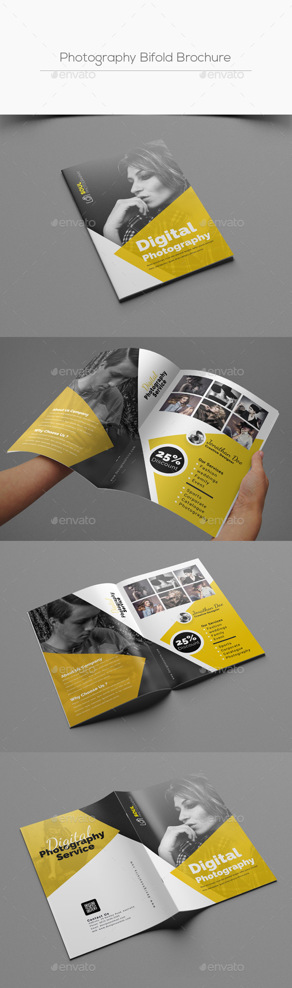 Photography Bifold Brochure - Corporate Brochures