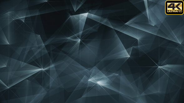 Abstract Grey Glowing Edges Background Loop