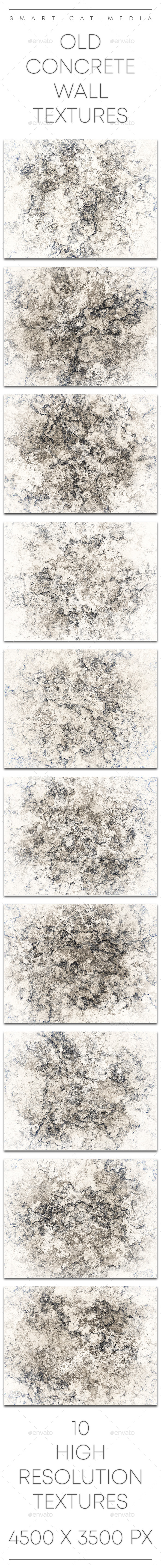 Old Concrete Wall Textures - Concrete Textures