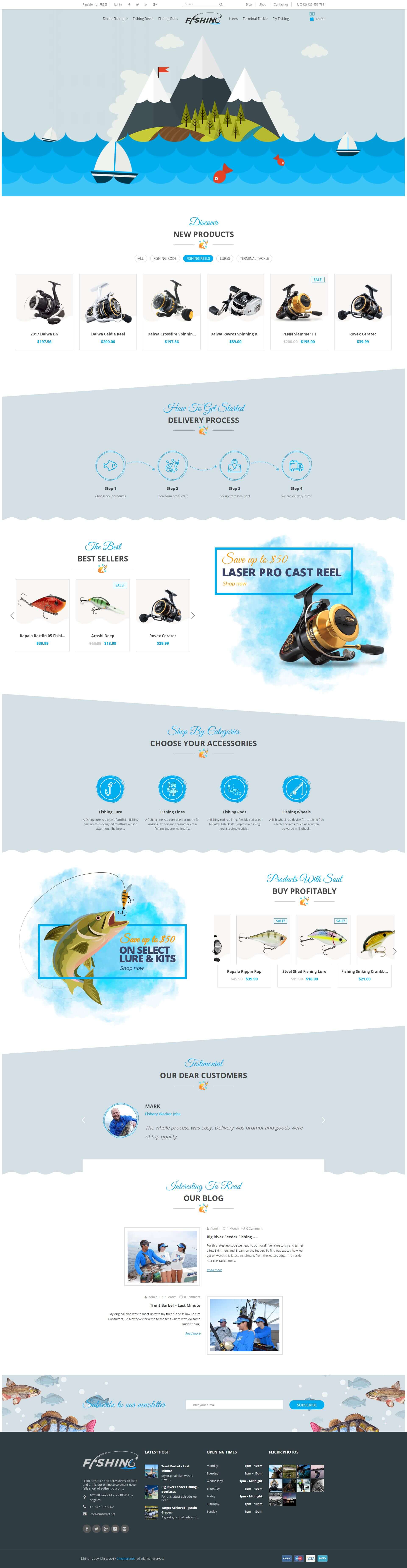 Shopping Smart for Fishing Gear - The Fishing Website
