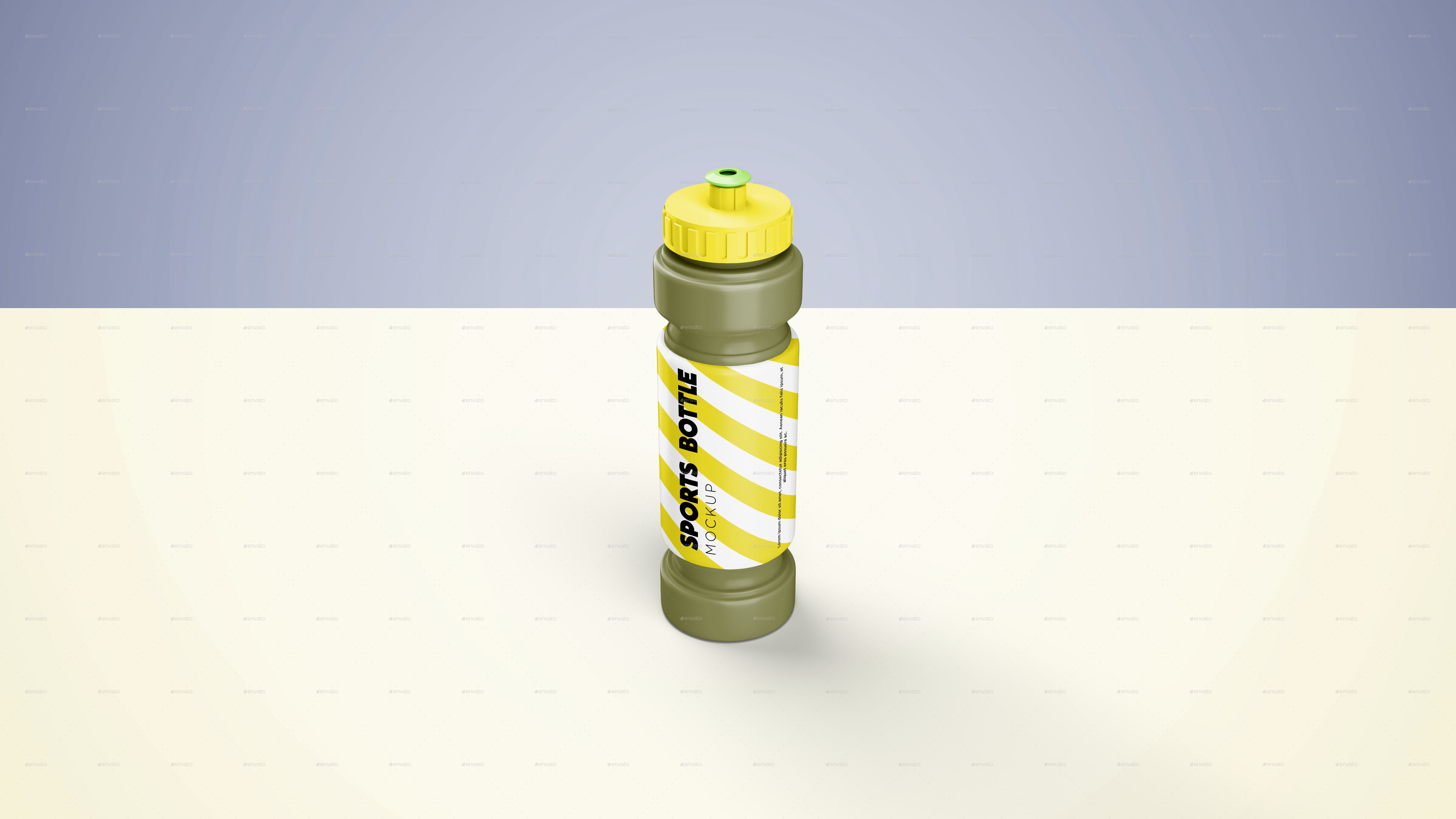 Download Sports Bottle Mockup by graphicdesigno | GraphicRiver