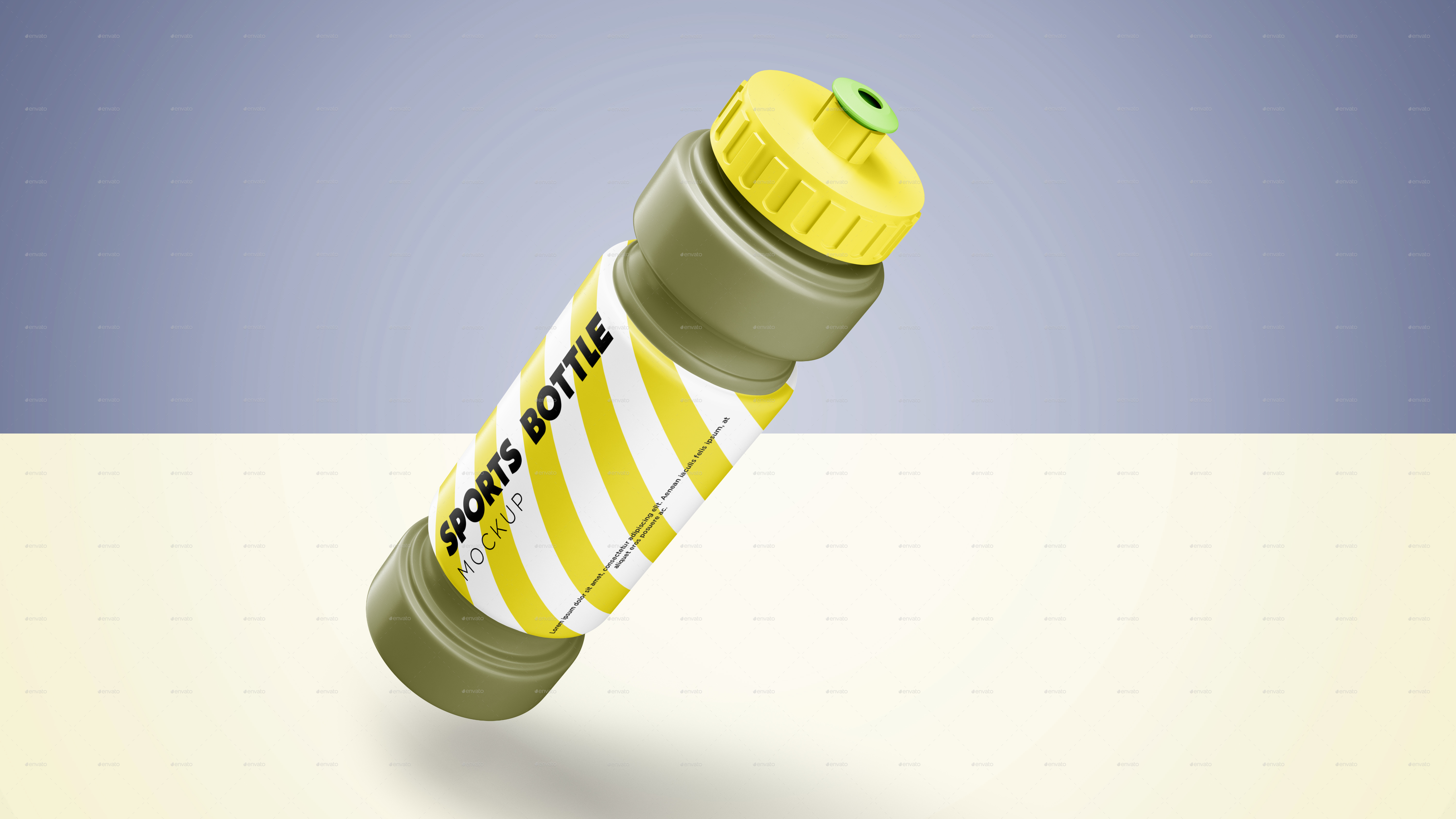 Download Sports Bottle Mockup by graphicdesigno | GraphicRiver