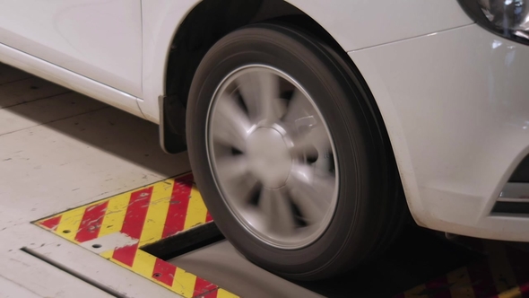 Test of Quality of Automobile Wheel and Tyre in a Plant