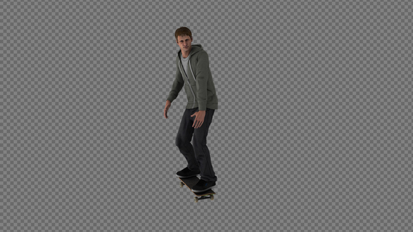 The Boy Skateboard Applauding On A Skateboard Pack 3In1