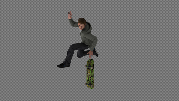 The Boy Skateboard Flip FingerFlip Airwalk Air Pack 3In1