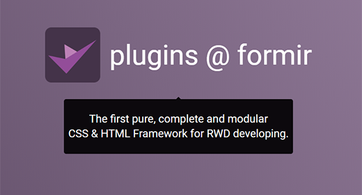 Formir CSS plugins