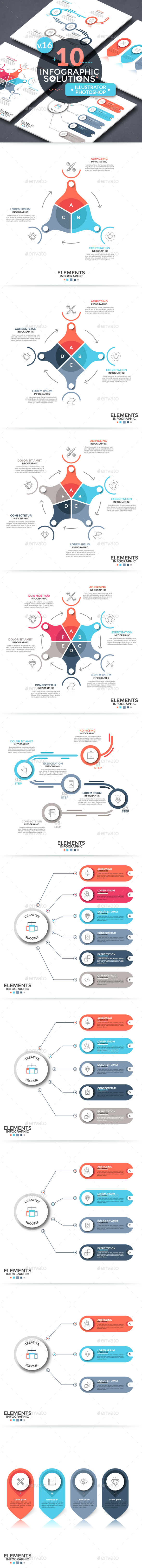 Infographic Solutions. Part 16 - Infographics