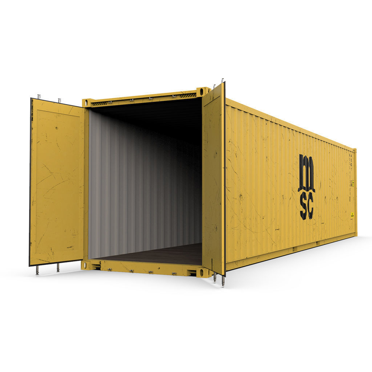 40 Feet High Cube Msc Shipping Container