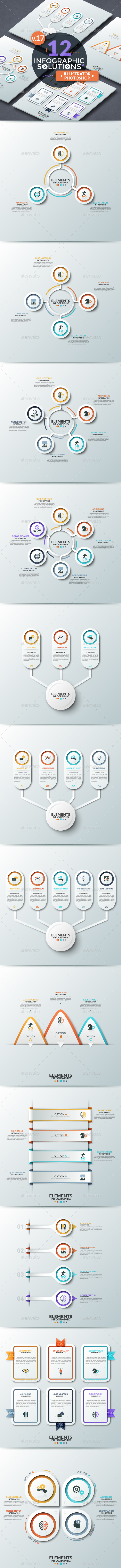Infographic Solutions. Part 17 - Infographics