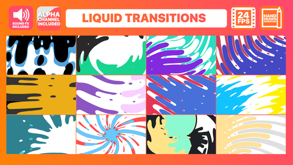 Liquid Transitions Pack - VideoHive 22049795