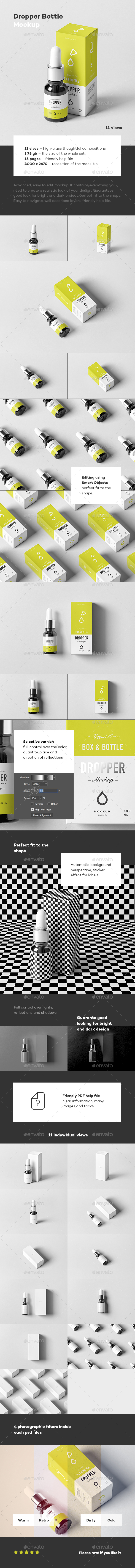 Dropper Bottle Mock-Up