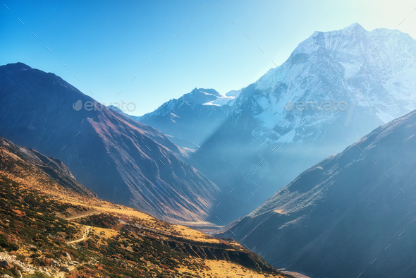 Beautiful view of mountain valley. Landscape - Stock Photo - Images