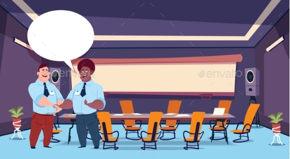 Conference Participants Group Chat Communication - Business Conceptual
