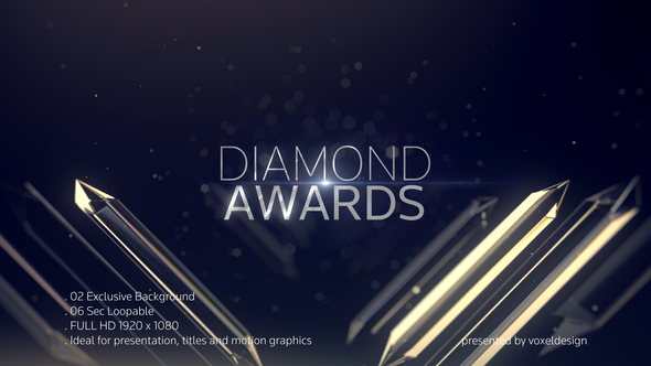 Diamond Awards Background Loops