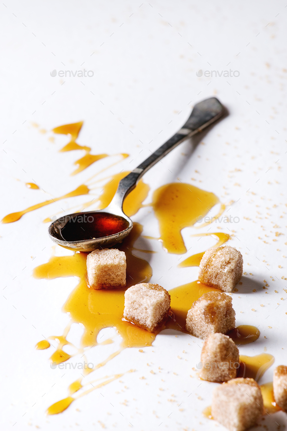 liquid sugar caramel Stock Photo by NatashaBreen | PhotoDune