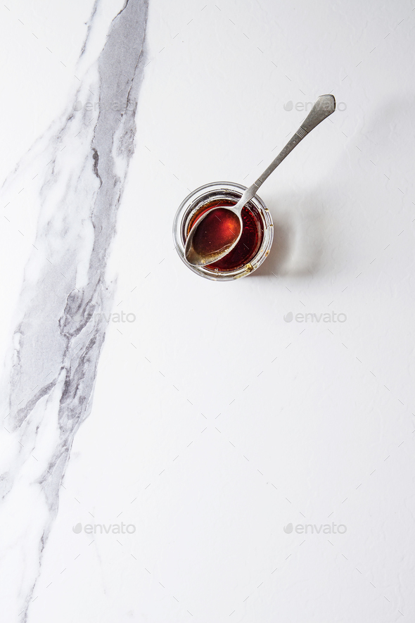 liquid sugar caramel - Stock Photo - Images