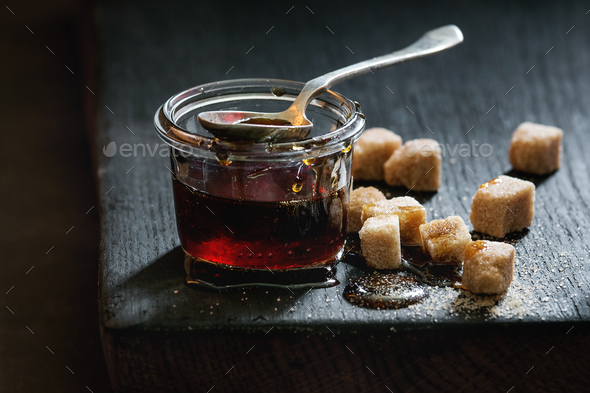 liquid sugar caramel