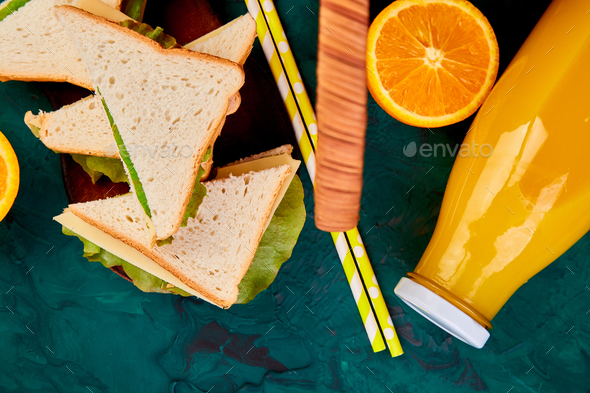 Picnic. Summer Time Rest. - Stock Photo - Images