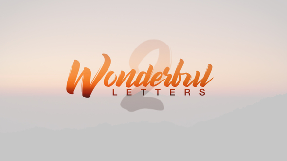Wonderful Letters 2