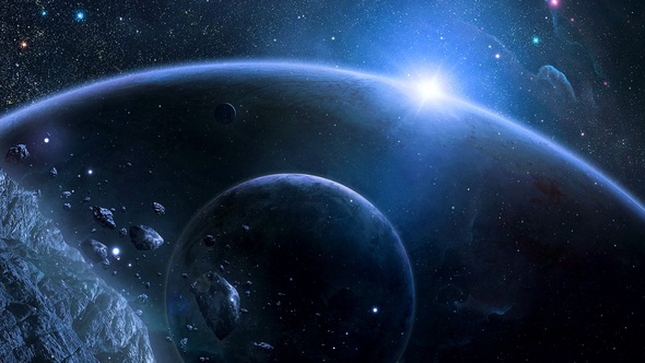 Space Planet, Motion Graphics | VideoHive