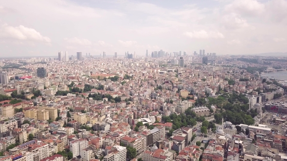 Aerial View of Istanbul