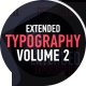 Extended Typography Mogrt Vol.2 - VideoHive Item for Sale